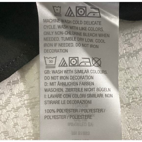 Isaac Mizrahi Live! Women's L Kimono Embroidered black - Picture 6 of 6